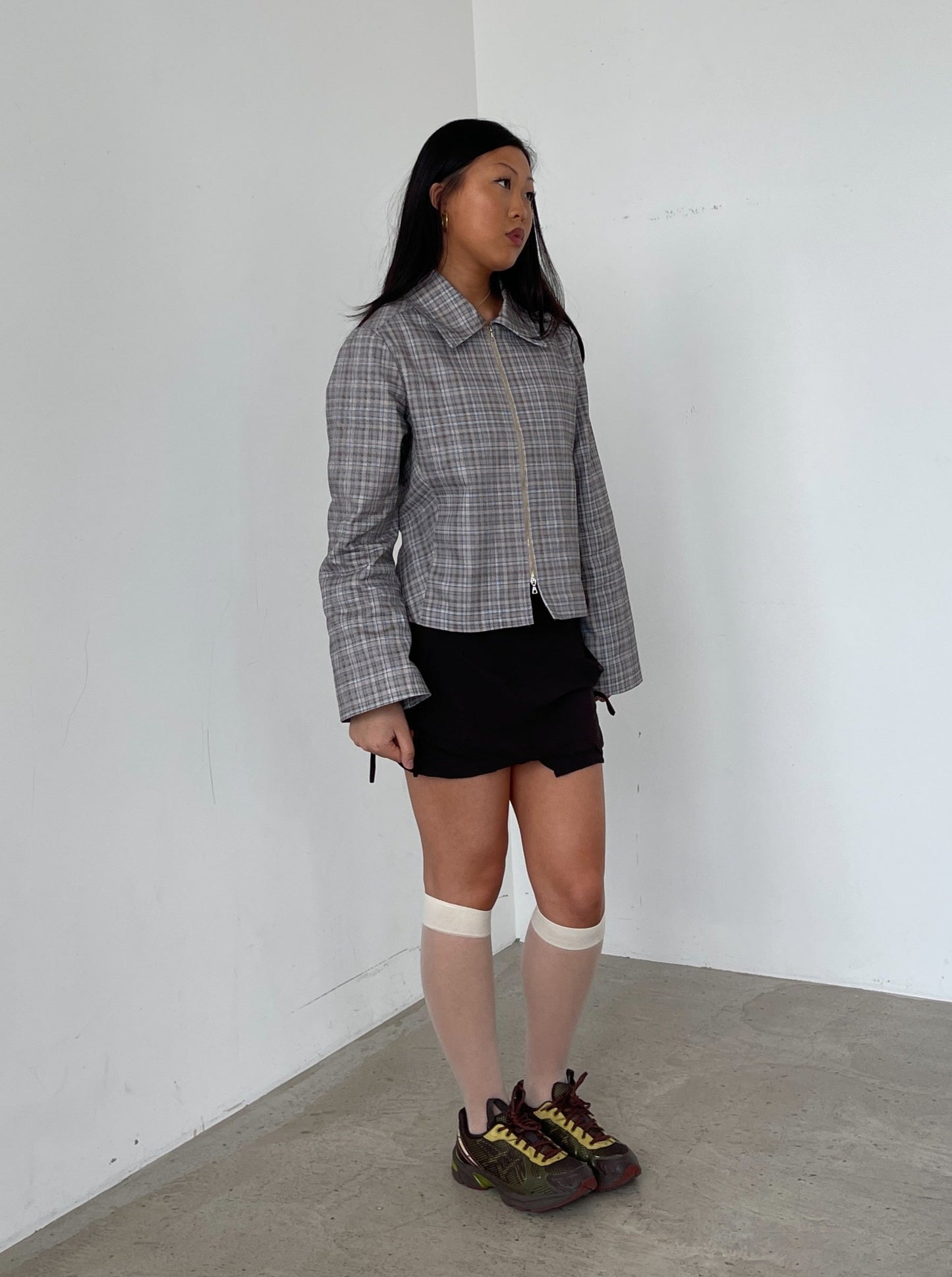 Aura Plaid Jacket