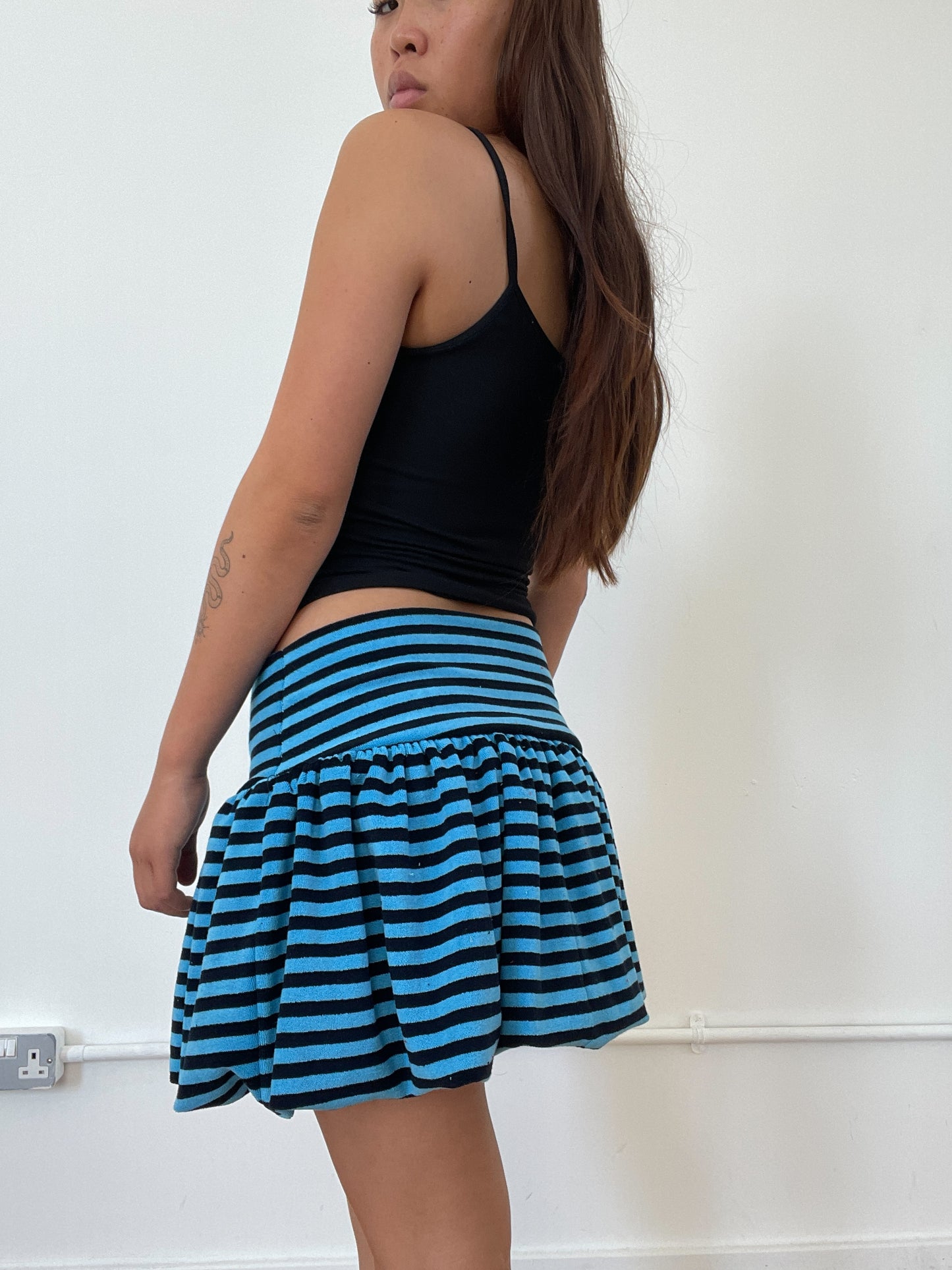 Blue Mia Bubble Skirt
