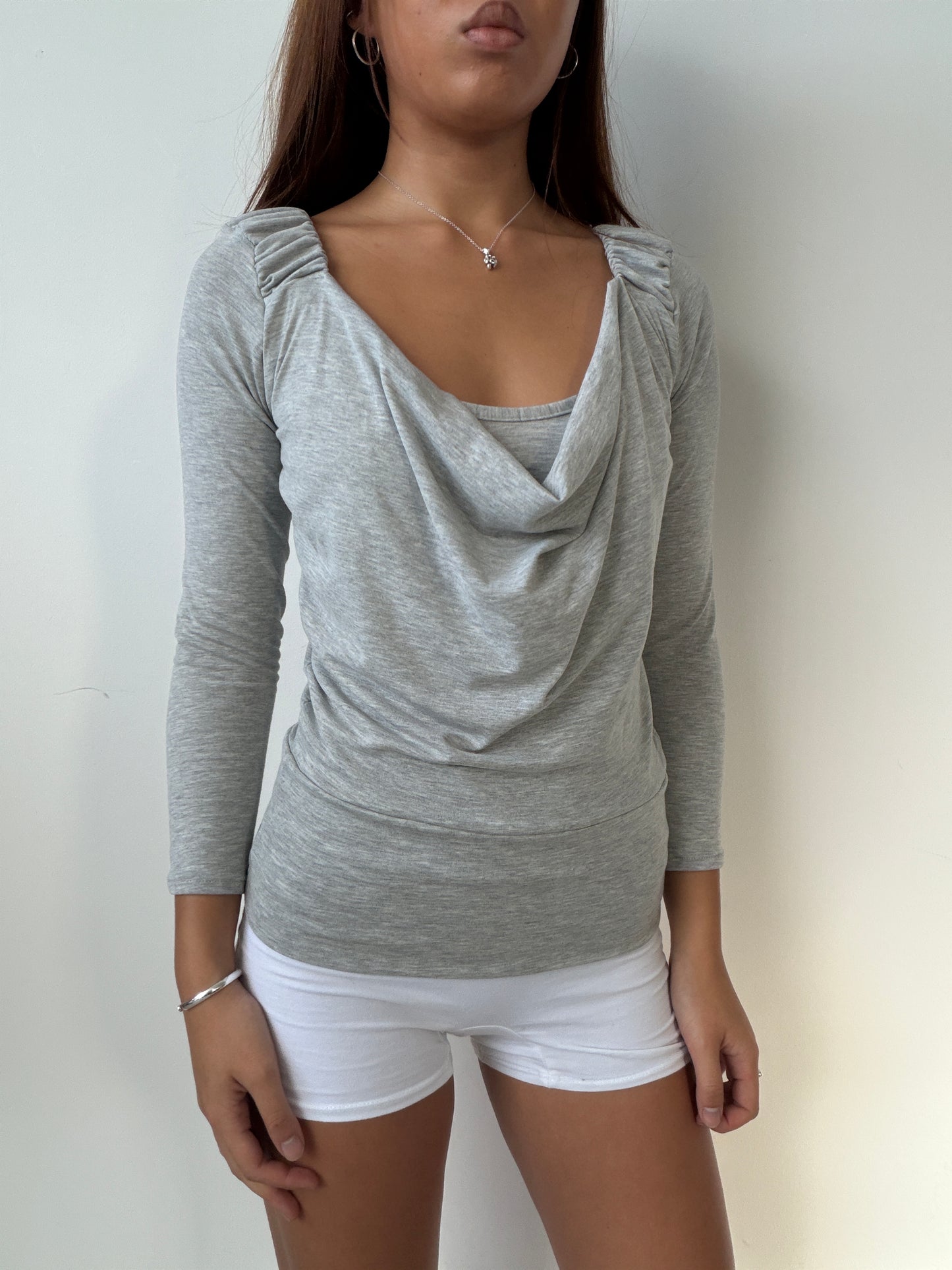 Mei Cowl Neck Top