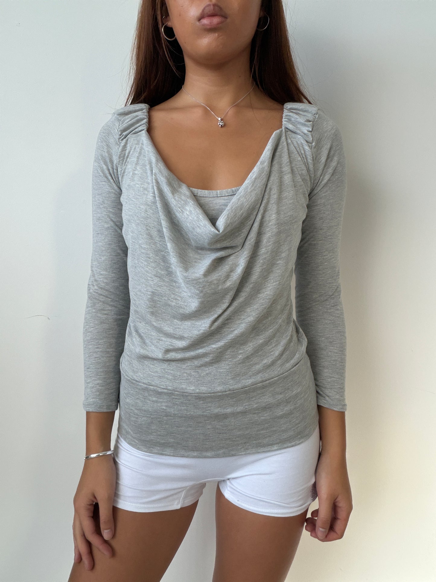 Mei Cowl Neck Top